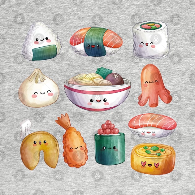 Kawaii Food by DDP Design Studio